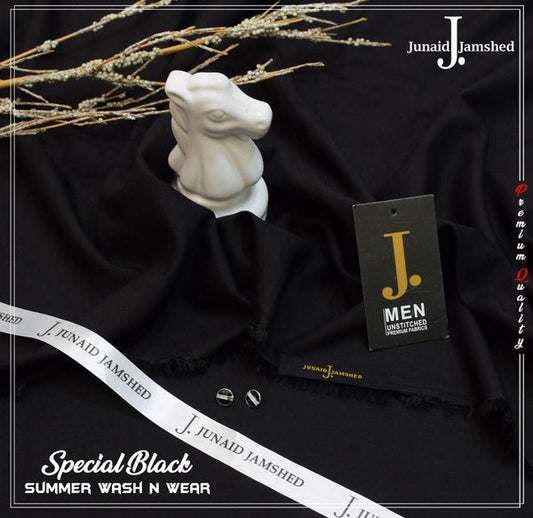 J. WASH AND WEAR - FOUR SEASON-JET BLACK