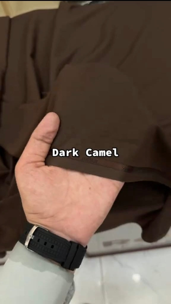 J. WASH AND WEAR - FOUR SEASON-CAMEL BROWN